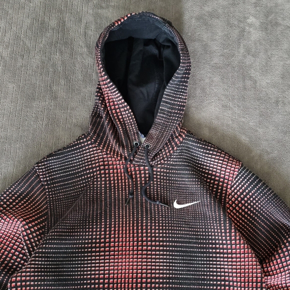 Nike Club Men's Checker Hoodie Size Small - Picture 2 of 10